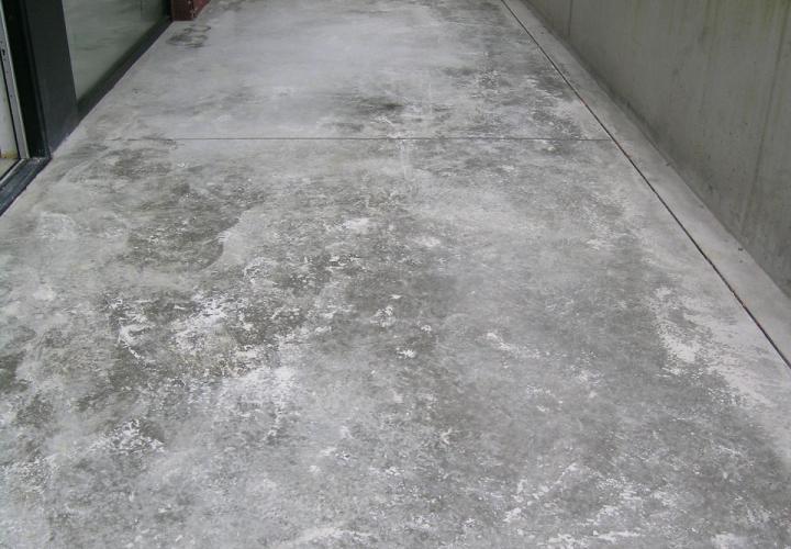 Vloerconcept - gepolierde betonvloer - terras